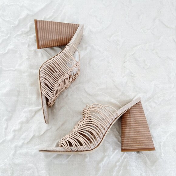 Sam Edelman Laurette Slip On High Heel Sandals New - Picture 5 of 8